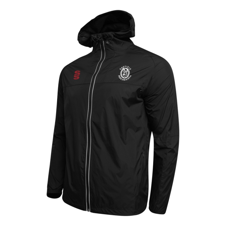 Dual Full Zip Training Jacket : Black