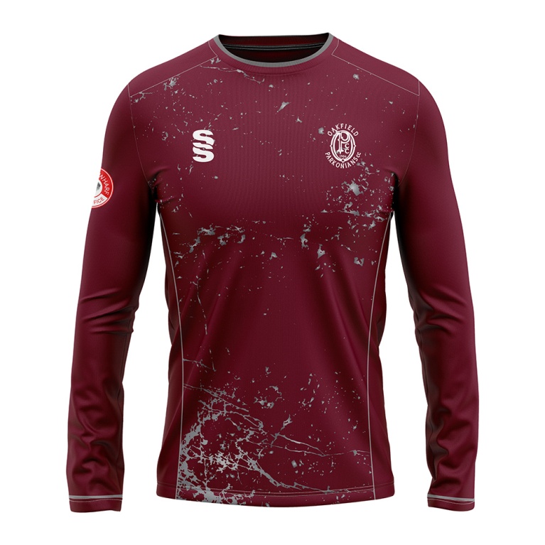 Oakfield Parkonians CC - Long Sleeved Playing T-Shirt