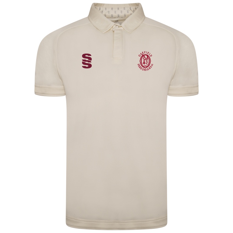 Oakfield Parkonians CC - Fuse Short Sleeve Cricket Shirt